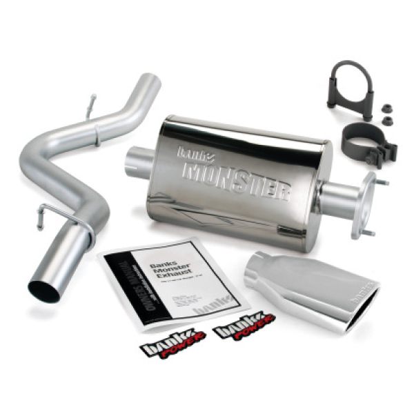 Banks Power 91-95 Jeep 4.0L Wrangler Monster Exhaust System