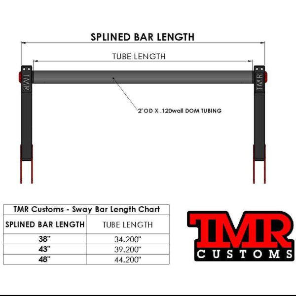 48" Sway Bar Kit - Kopie