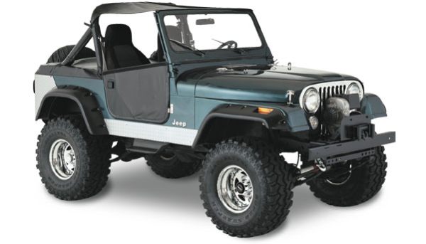 Jeep CJ 6,7 Cut-out flares