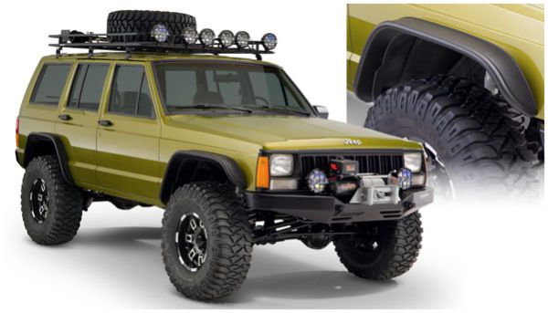 Jeep XJ Flat style flares