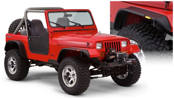 Jeep YJ Flat style flares